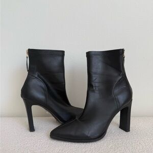Billini Sleek Black Heeled Boots